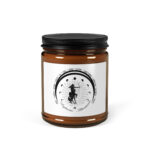 Amber jar soy candle